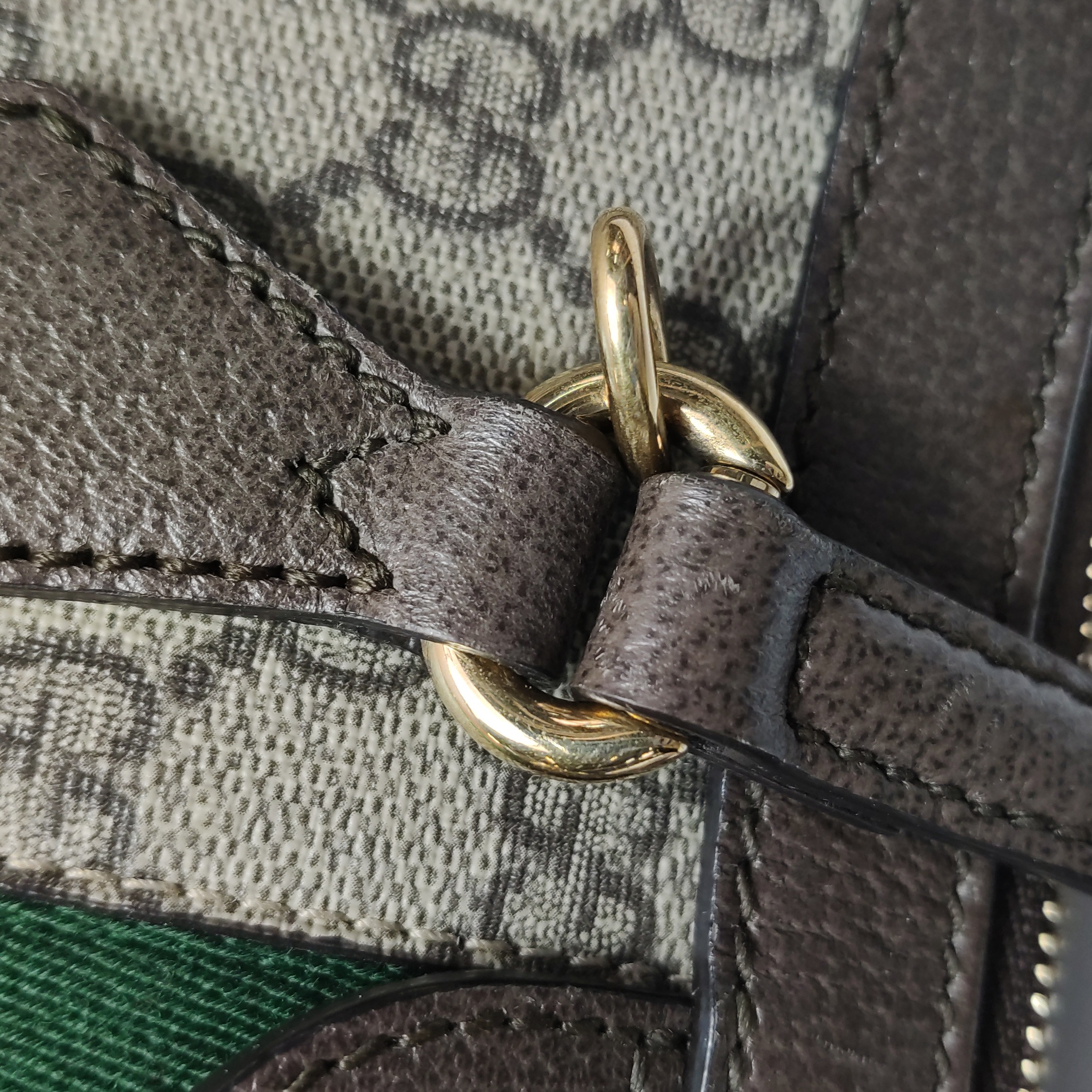 Gucci Ophidia Top Handle Tote GG Coated Canvas Small — photo 10 of 13
