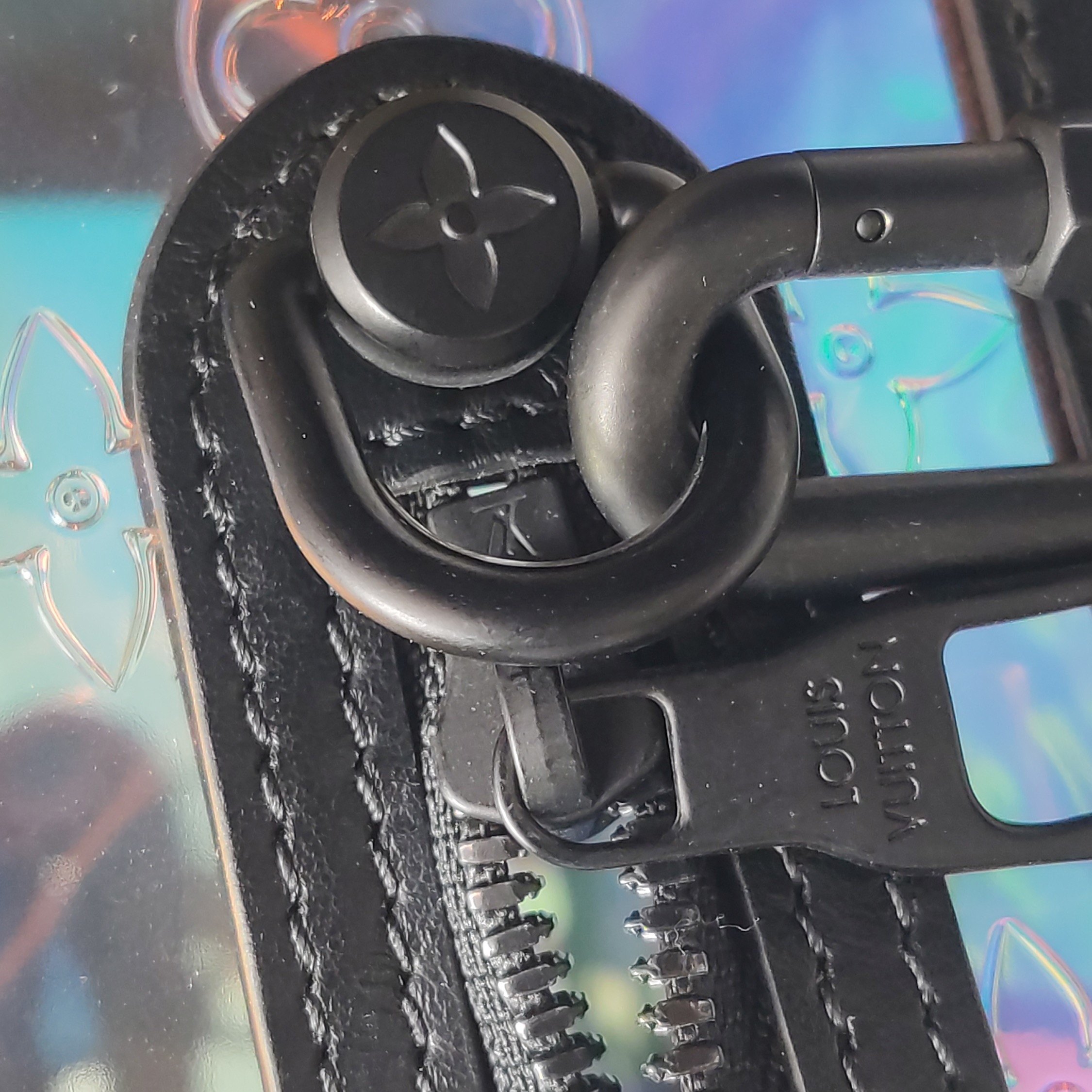 Louis Vuitton(LV) Soft Trunk Bag Limited Edition Dark Monogram Prism PVC — photo 9 of 15