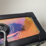 Louis Vuitton(LV) Soft Trunk Bag Limited Edition Dark Monogram Prism PVC — thumbnail 13
