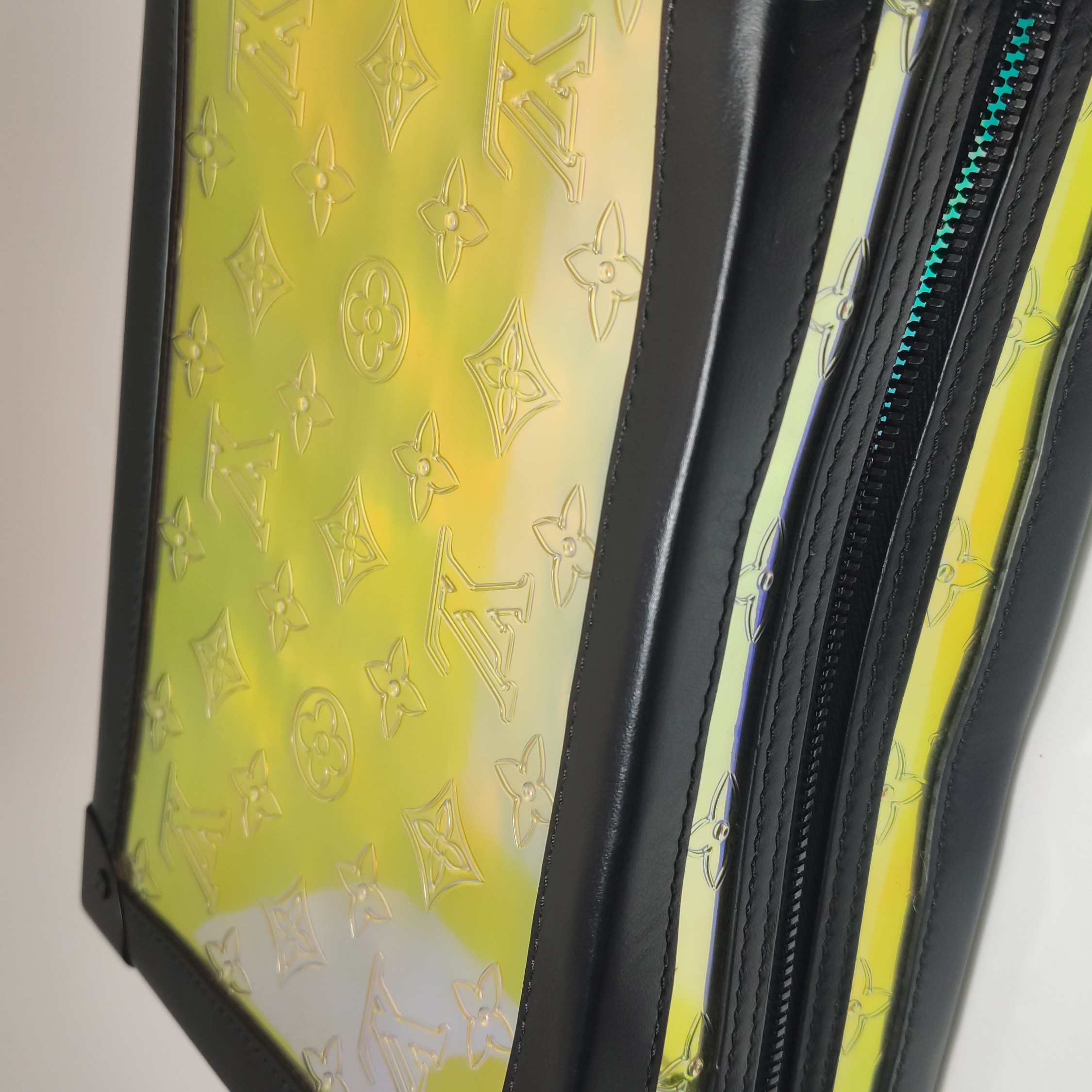 Louis Vuitton(LV) Soft Trunk Bag Limited Edition Dark Monogram Prism PVC — photo 11 of 15