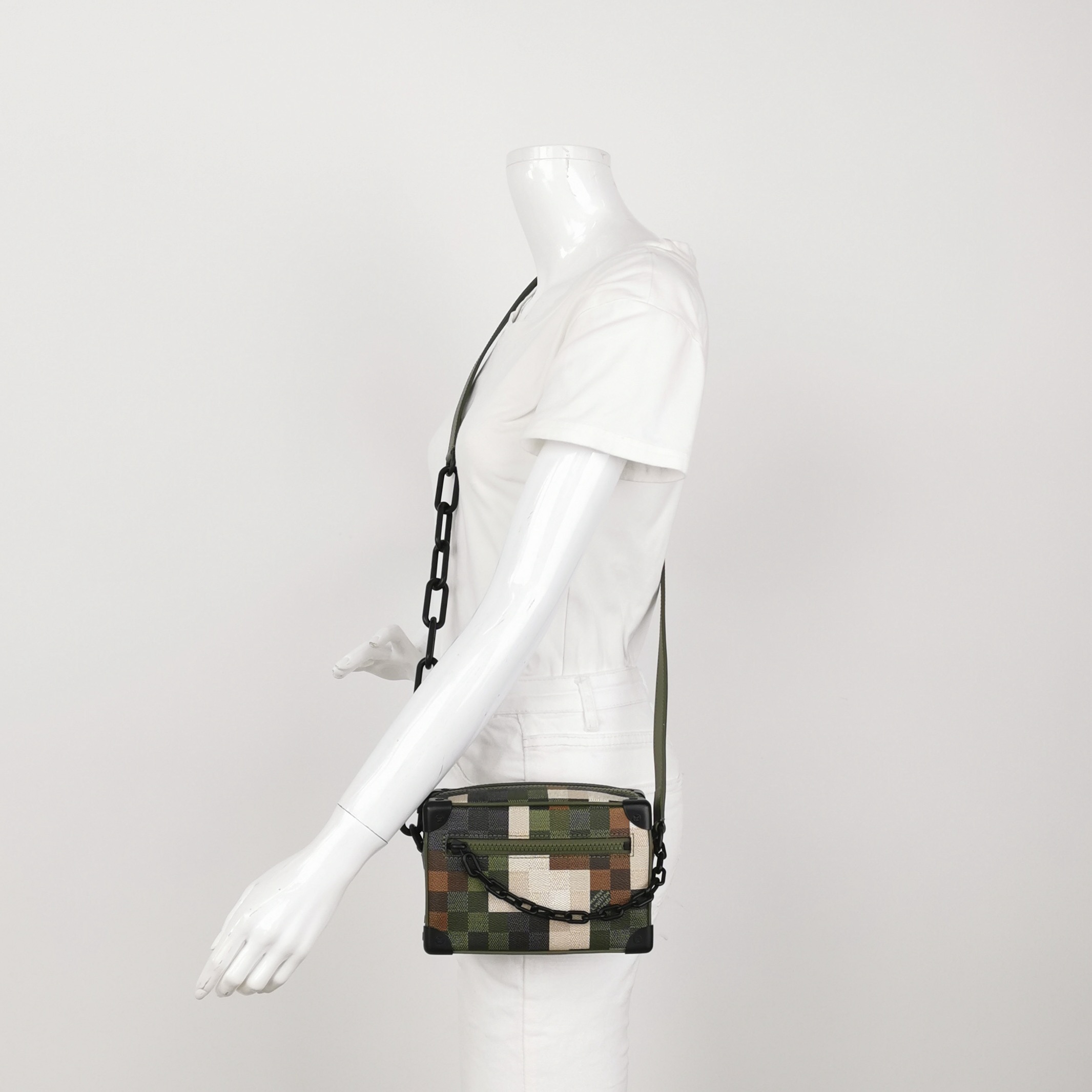 Louis Vuitton(LV) Soft Trunk Bag Damoflage Canvas Mini — alternate view