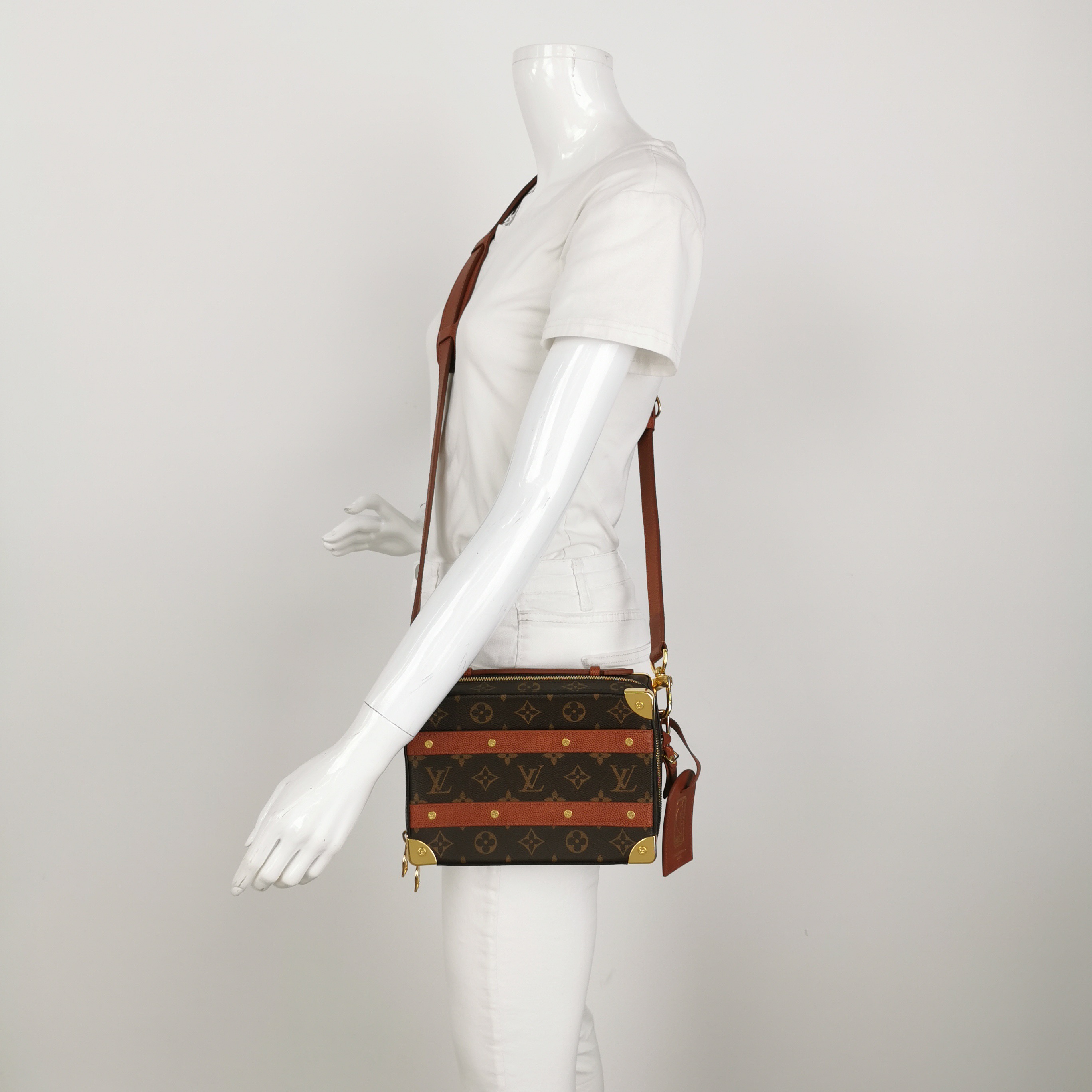 Louis Vuitton(LV) x NBA Handle Trunk Bag Monogram Canvas — alternate view