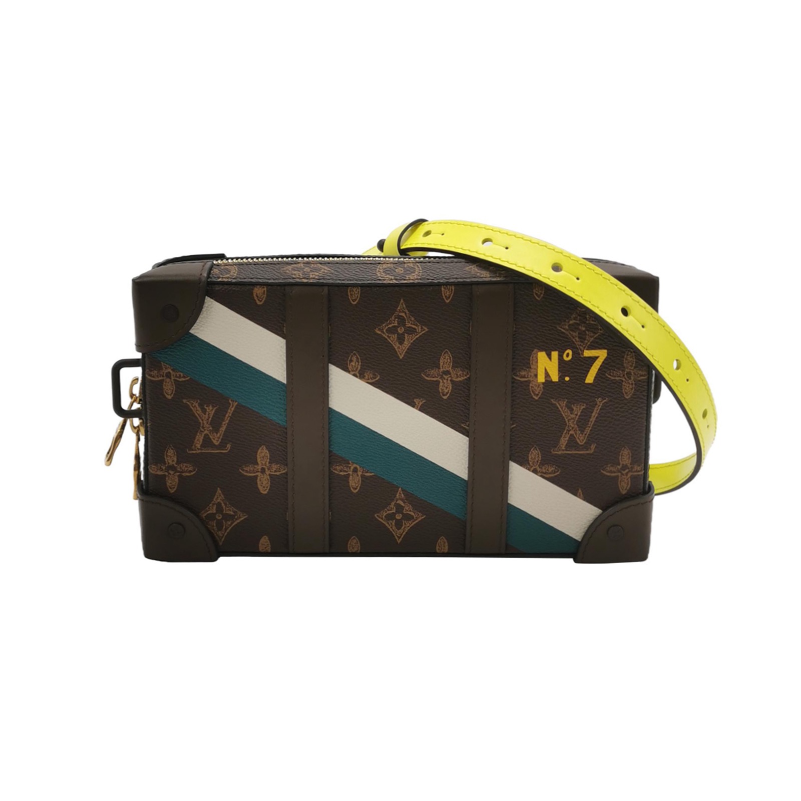 Louis Vuitton(LV) Soft Trunk Wearable Wallet No.7 Trunk L'Oeil Vintage Monogram Canvas — photo 1 of 14