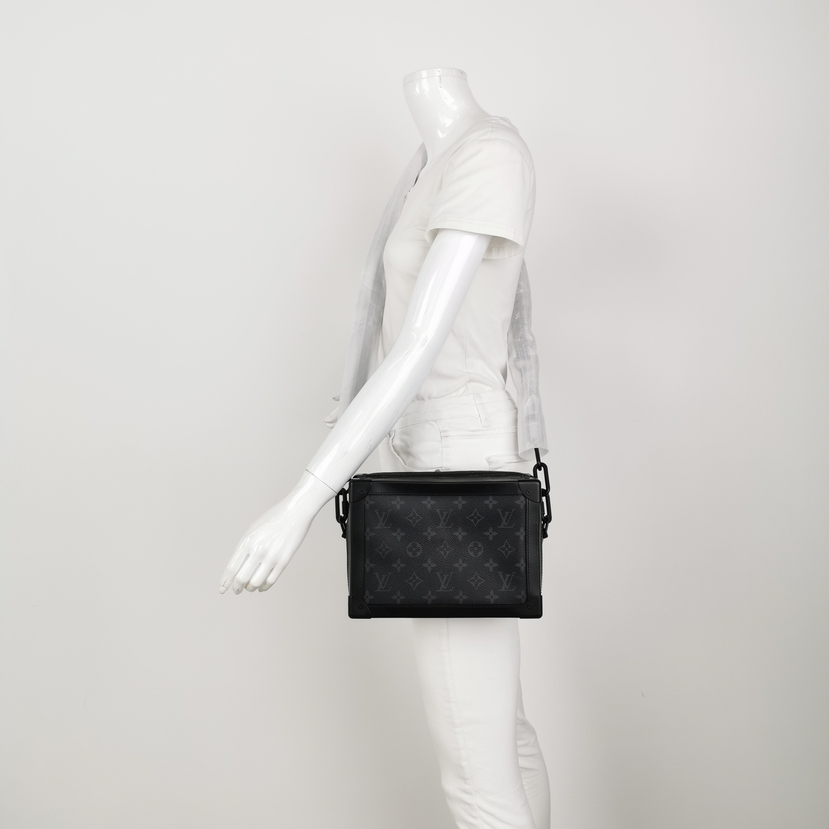Louis Vuitton(LV) Soft Trunk Bag Monogram Eclipse Canvas — alternate view