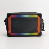 Louis Vuitton(LV) Soft Trunk Bag Rainbow Taiga Leather Mini — thumbnail 3