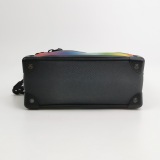Louis Vuitton(LV) Soft Trunk Bag Rainbow Taiga Leather Mini — thumbnail 6