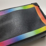 Louis Vuitton(LV) Soft Trunk Bag Rainbow Taiga Leather Mini — thumbnail 14