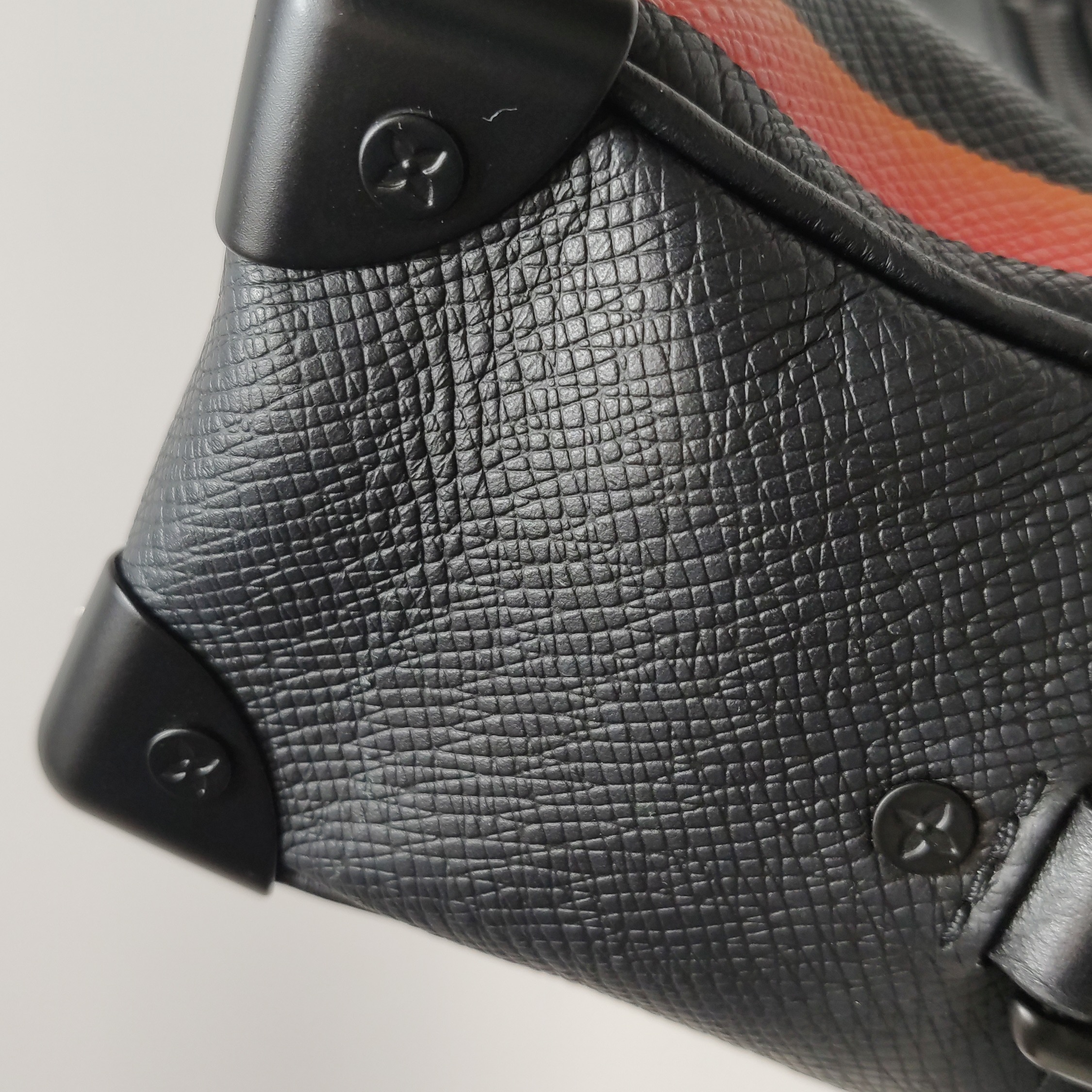 Louis Vuitton(LV) Soft Trunk Bag Rainbow Taiga Leather Mini — photo 13 of 15