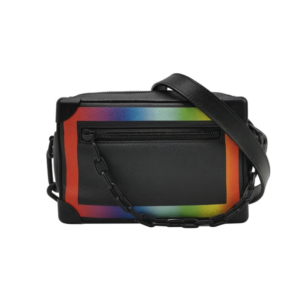 Louis Vuitton(LV) Soft Trunk Bag Rainbow Taiga Leather Mini — pre-owned, Vierlot