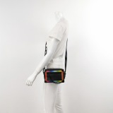 Louis Vuitton(LV) Soft Trunk Bag Rainbow Taiga Leather Mini — thumbnail 2