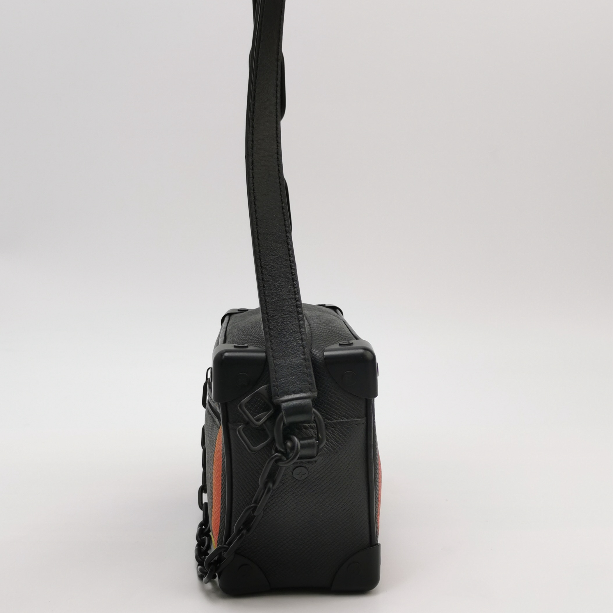 Louis Vuitton(LV) Soft Trunk Bag Rainbow Taiga Leather Mini — photo 4 of 12