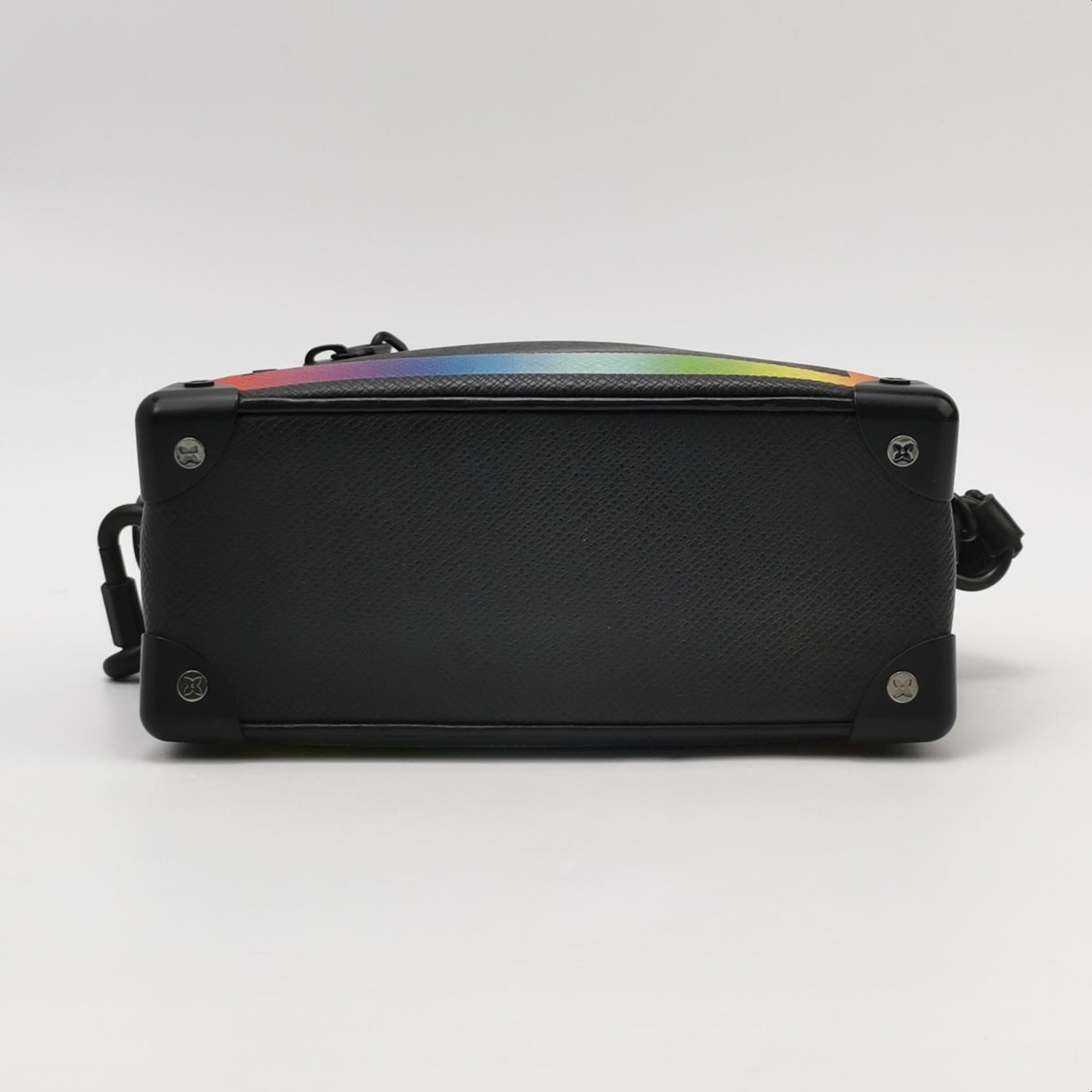 Louis Vuitton(LV) Soft Trunk Bag Rainbow Taiga Leather Mini — photo 6 of 12