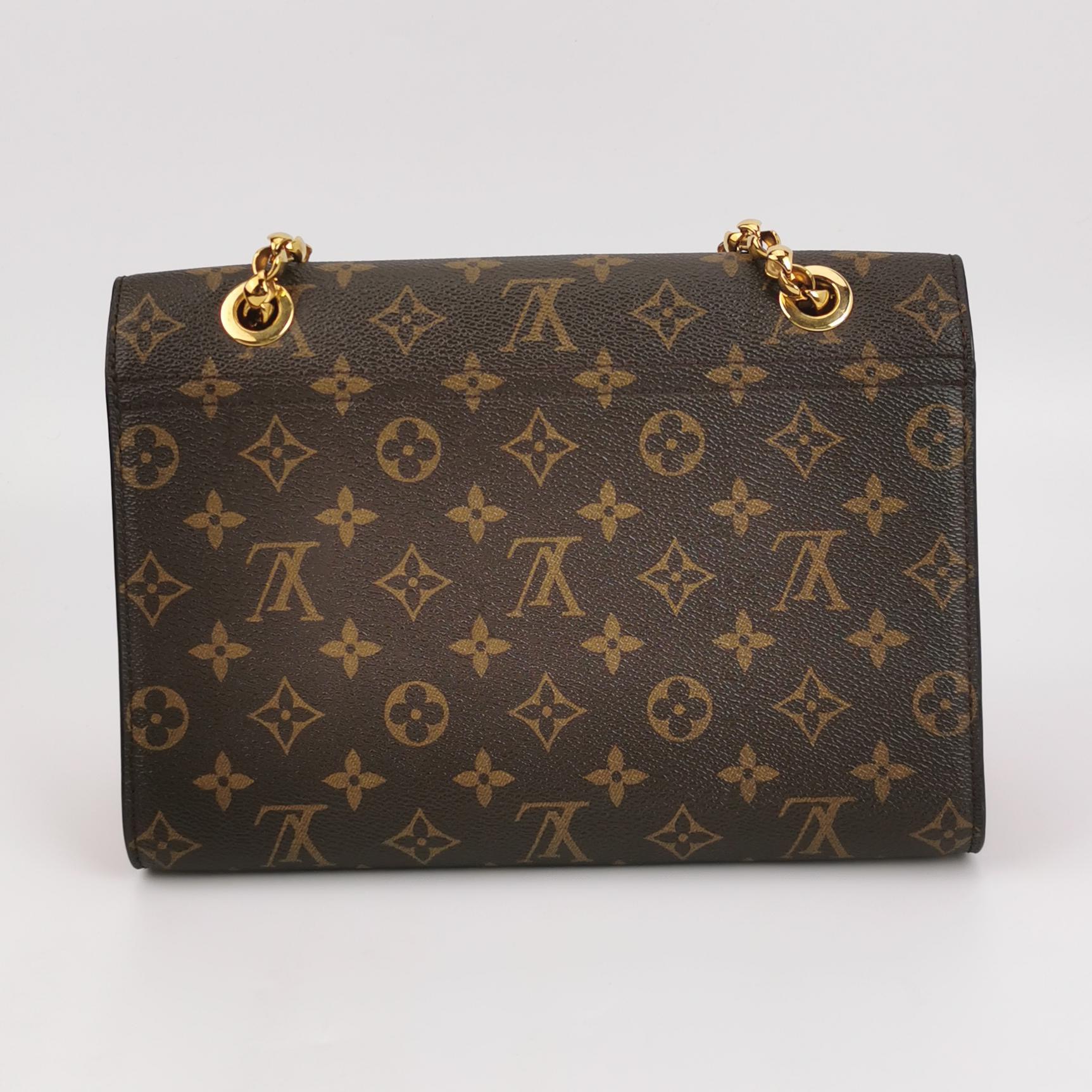 Louis Vuitton(LV) Victoire Handbag Monogram Canvas and Leather