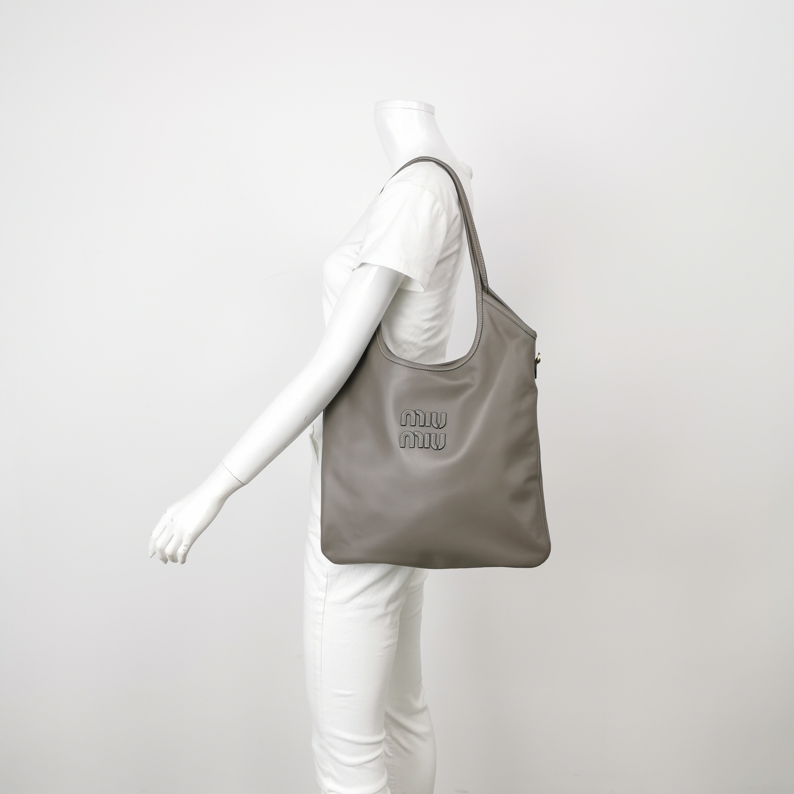 Miu Miu Ivy Hobo Bag Leather — alternate view