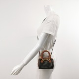 Celine Boston Bag Triomphe Coated Canvas Mini — thumbnail 2