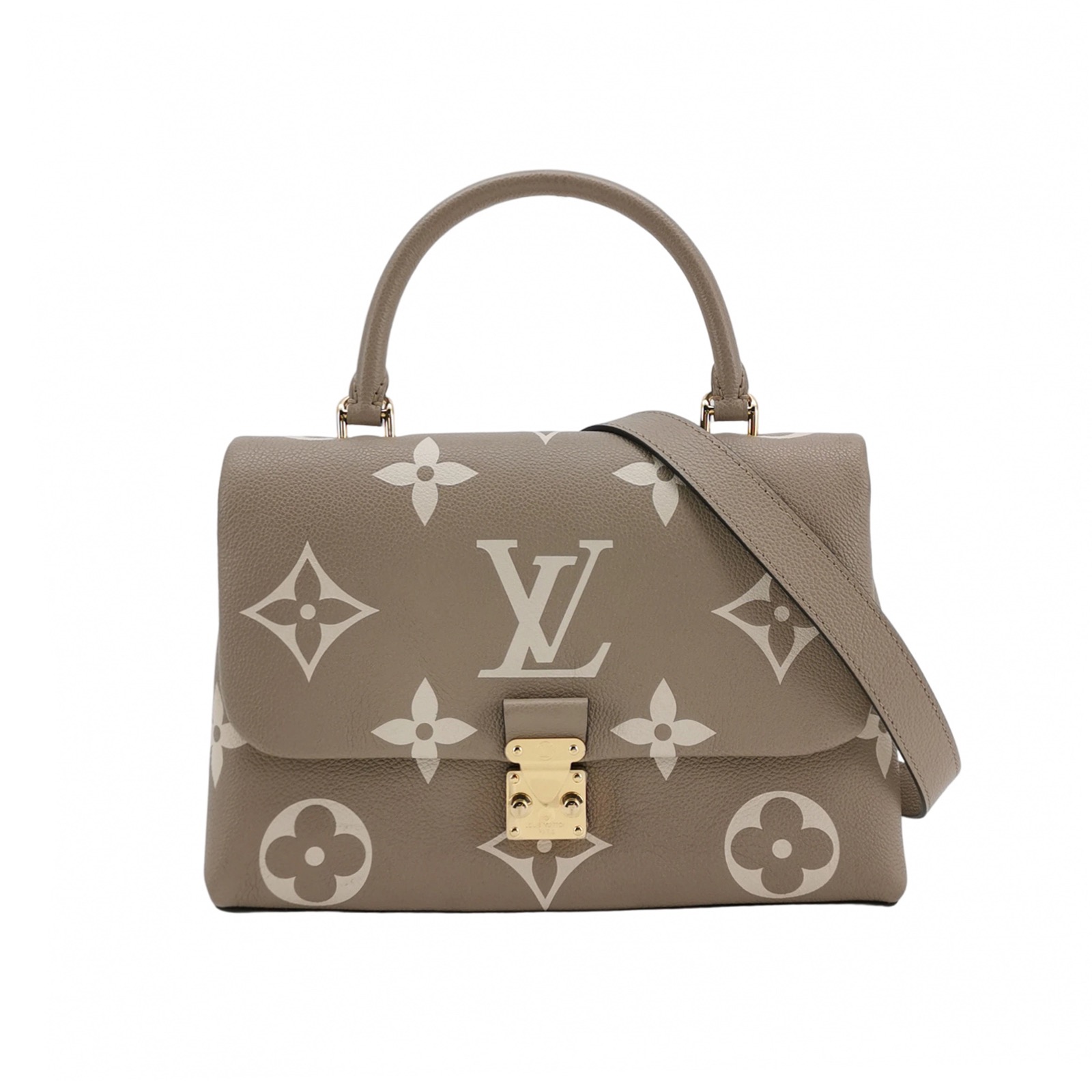 Louis Vuitton(LV) Madeleine Handbag Bicolor Monogram Empreinte Giant MM — photo 1 of 23