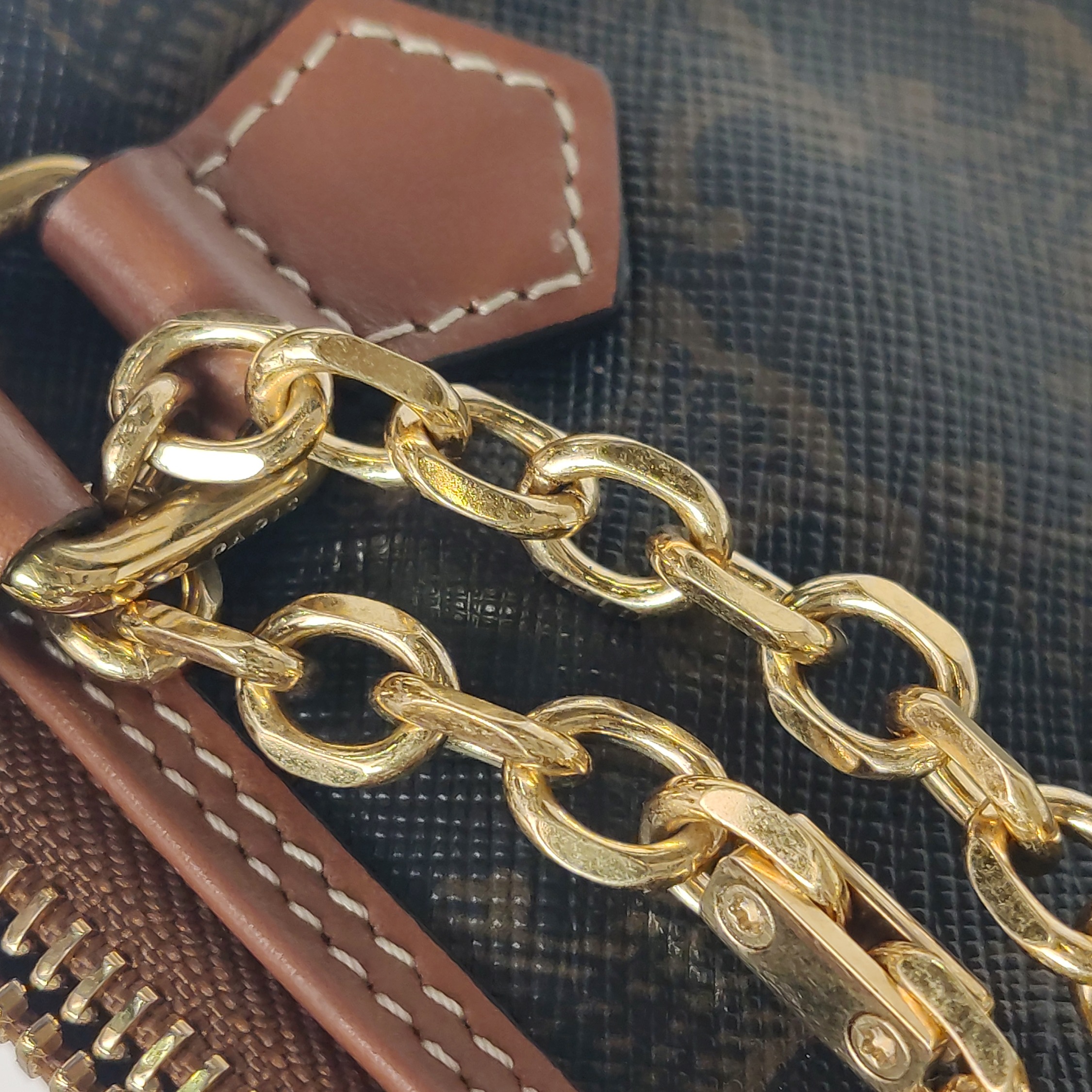 Celine Boston Bag Triomphe Coated Canvas Mini — photo 10 of 11