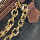 Celine Boston Bag Triomphe Coated Canvas Mini — thumbnail 10