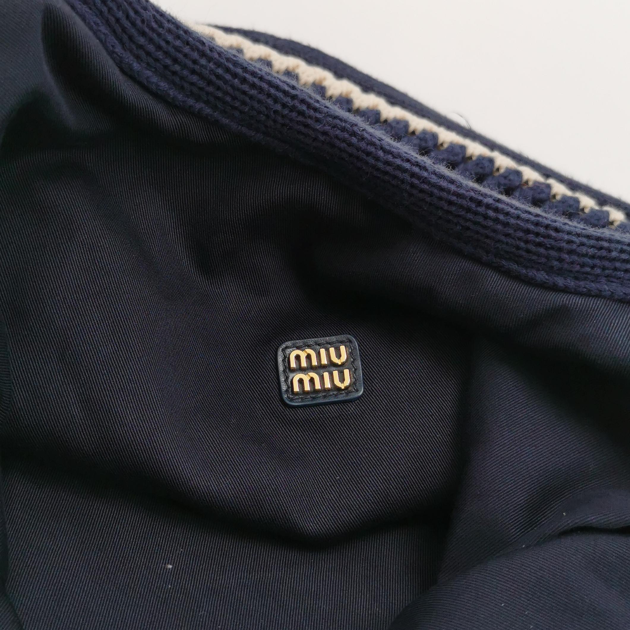 Miu Miu Ivy Hobo Bag Crochet Tall — photo 9 of 14