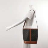 Celine Bucket Bag Triomphe Coated Canvas Medium — thumbnail 2