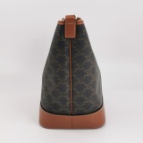 Celine Bucket Bag Triomphe Coated Canvas Medium — thumbnail 3