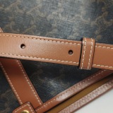 Celine Bucket Bag Triomphe Coated Canvas Medium — thumbnail 10