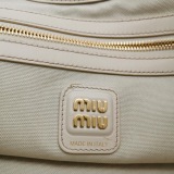 Miu Miu Ivy Hobo Bag leather And Velvet — thumbnail 8