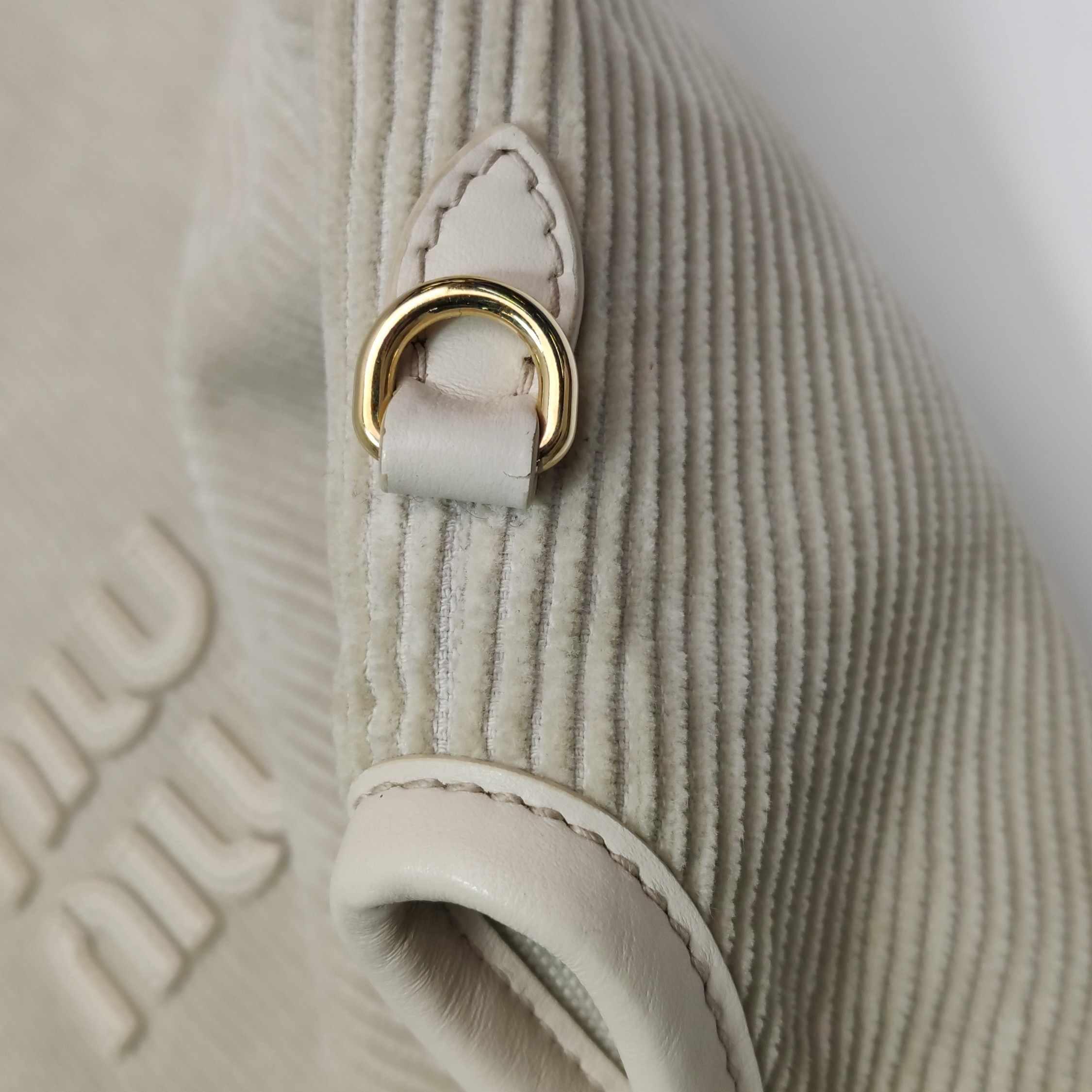 Miu Miu Ivy Hobo Bag leather And Velvet — photo 11 of 14