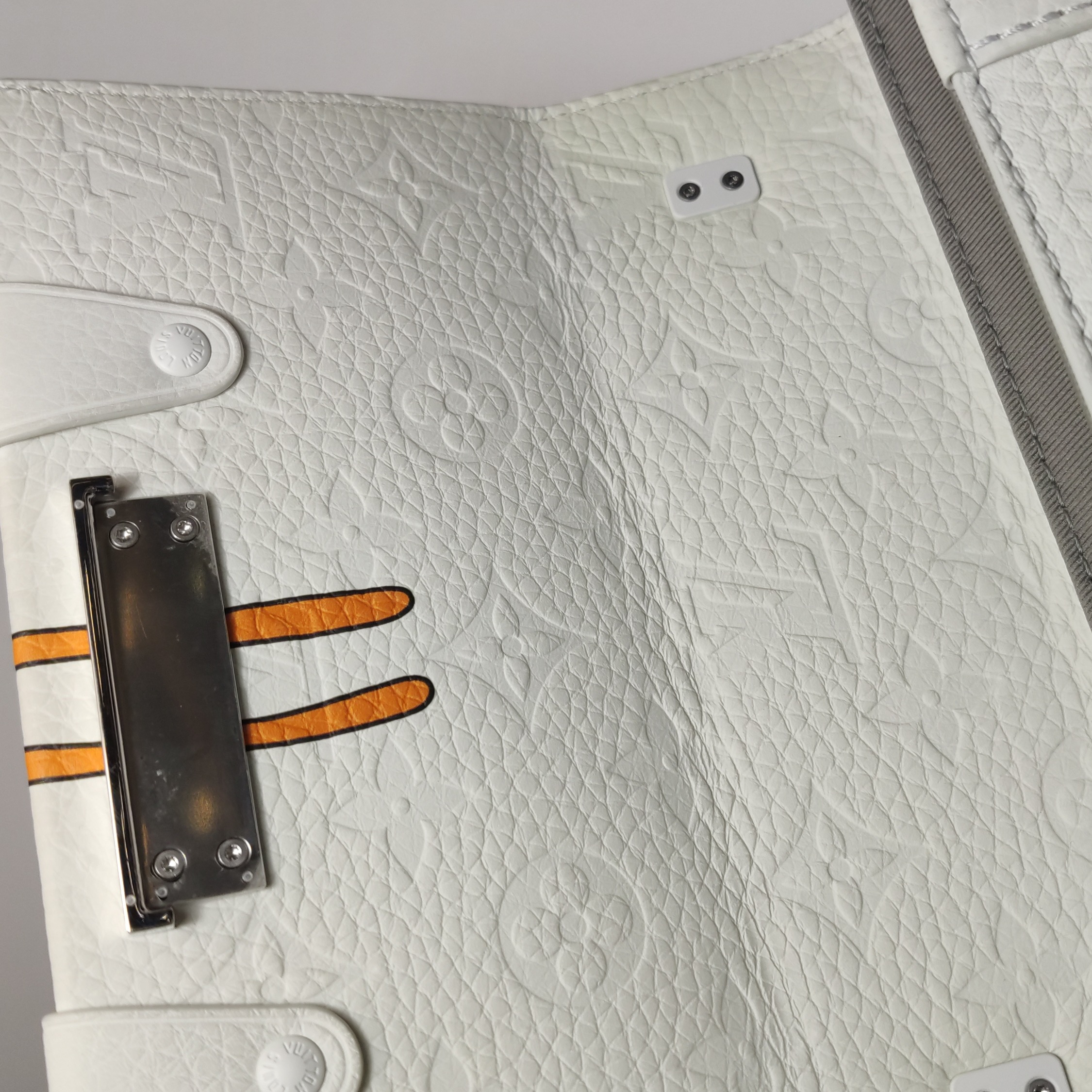 Louis Vuitton(LV) Flap Soft Trunk Messenger Bag LV Friends Printed Monogram Taurillon Leather — photo 12 of 15