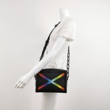 Louis Vuitton(LV) Soft Trunk Bag Rainbow Taiga Leather — thumbnail 2
