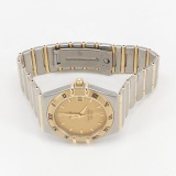 Omega Constellation Automatic Watch Stainless Steel and Yellow Gold 35 — thumbnail 2