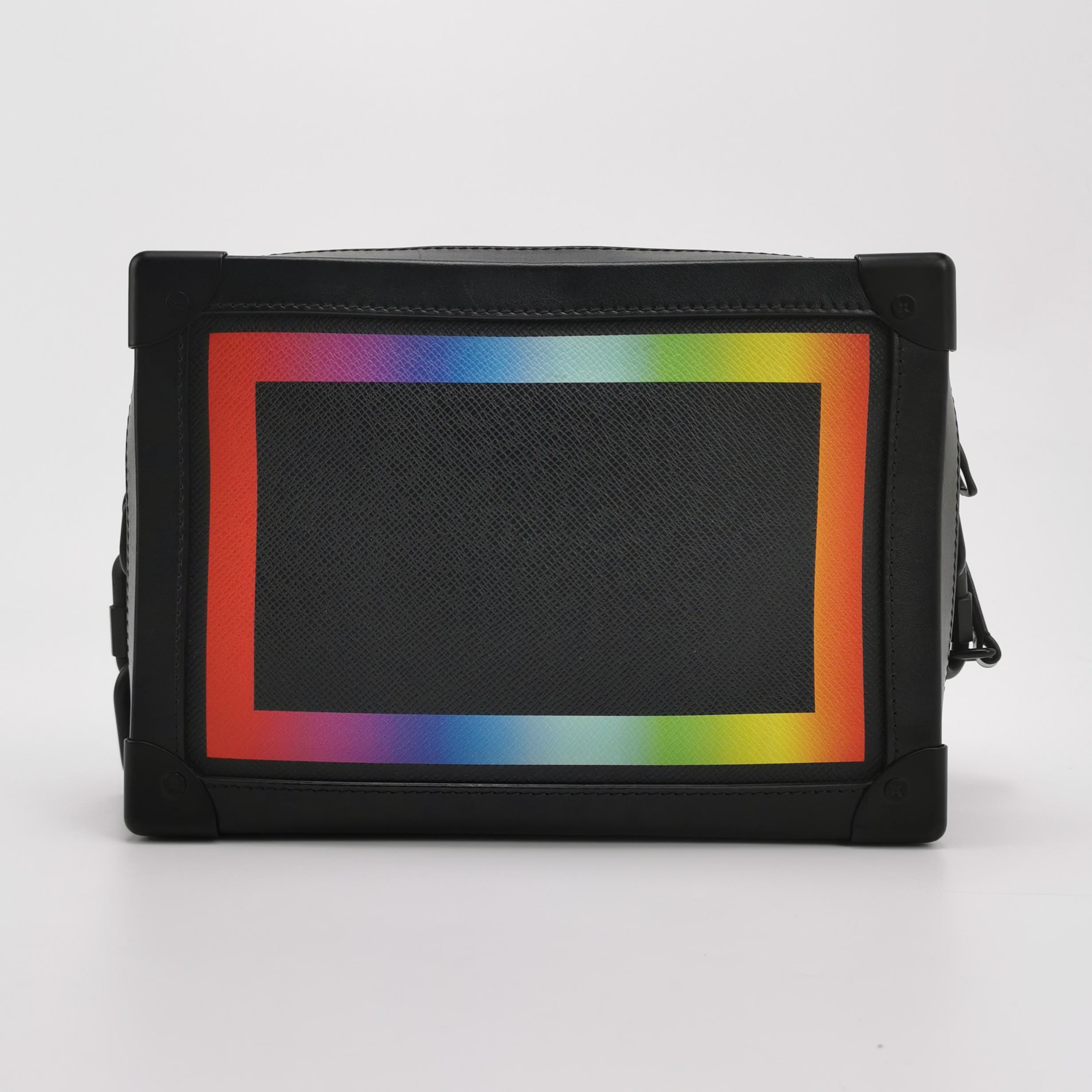Louis Vuitton(LV) Soft Trunk Bag Rainbow Taiga Leather — photo 3 of 16