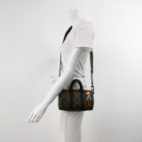 Louis Vuitton(LV) Keepall Bandouliere Bag Monogram Canvas with LV Friends Patch XS — thumbnail 2