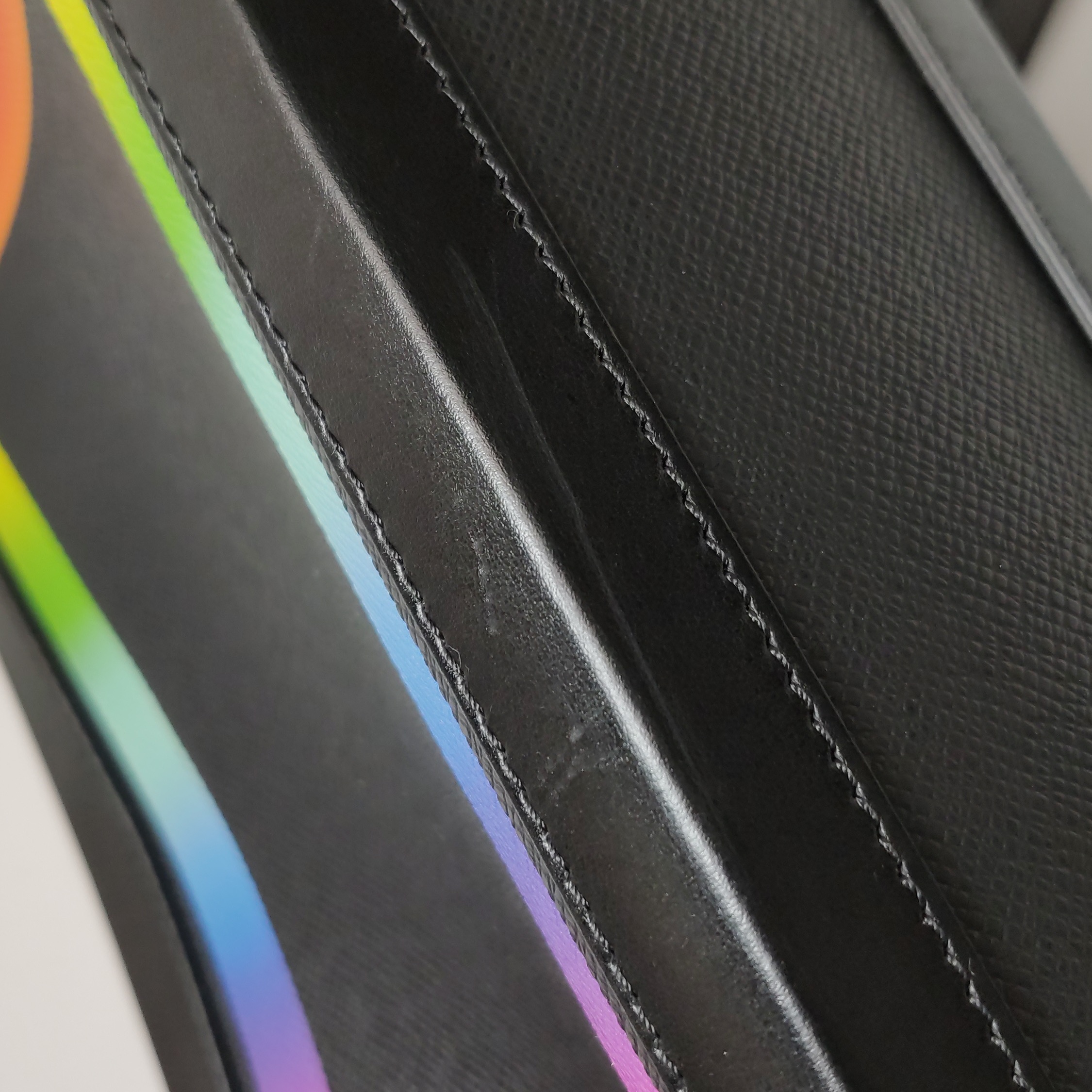 Louis Vuitton(LV) Soft Trunk Bag Rainbow Taiga Leather — photo 14 of 16