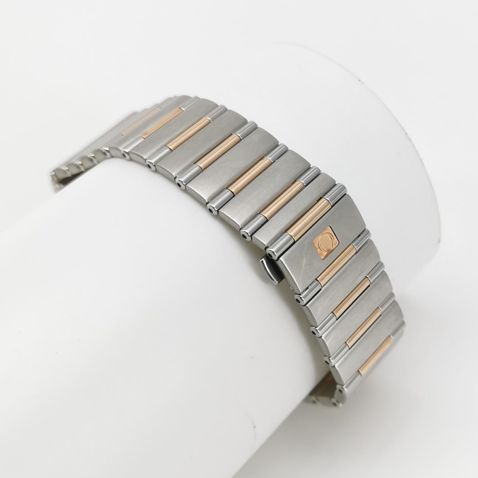 Omega Constellation Co-Axial Chronometer Automatic Watch Stainless Steel and Rose Gold with Diamond Markers and Numerals 35 — photo 5 of 9