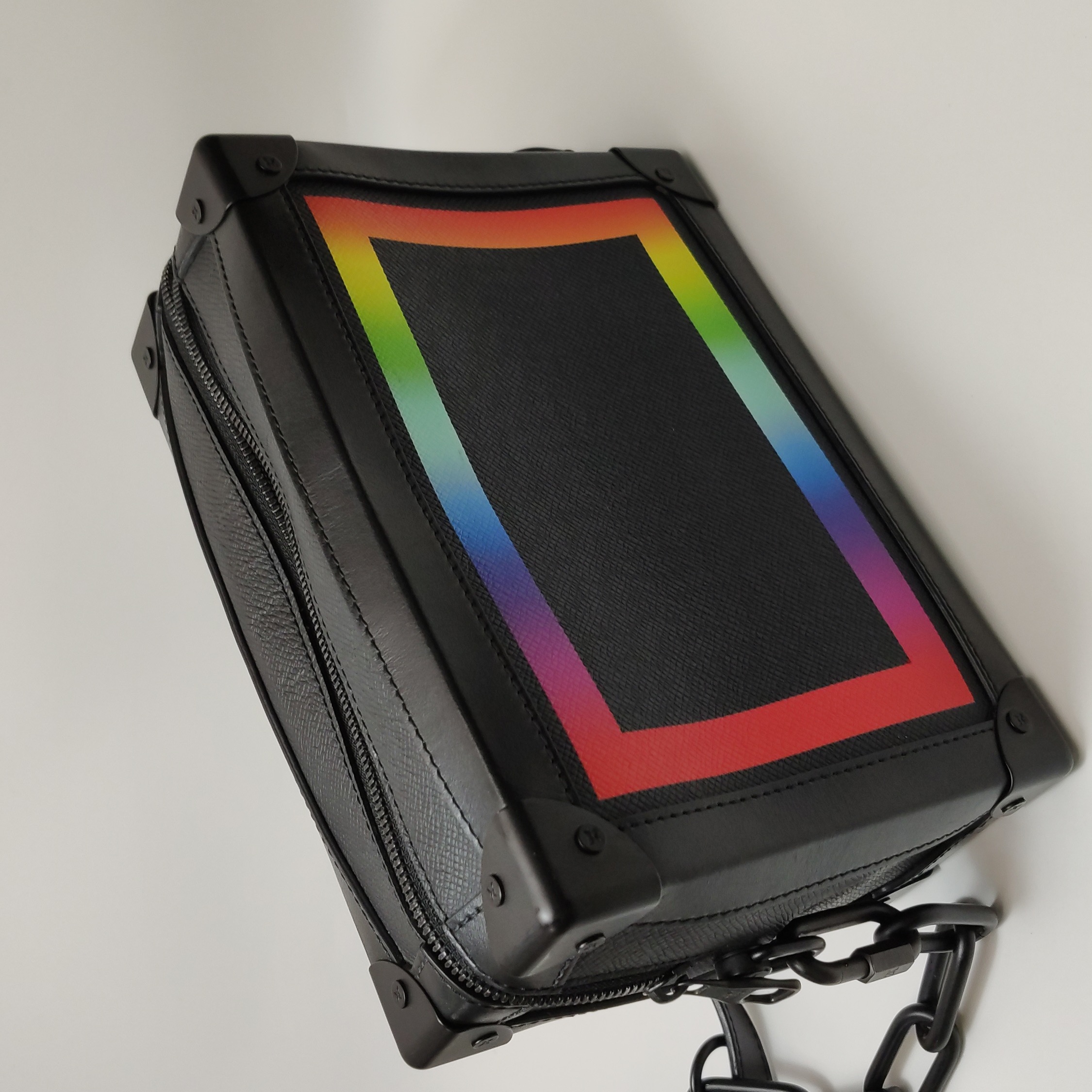 Louis Vuitton(LV) Soft Trunk Bag Rainbow Taiga Leather — photo 16 of 16
