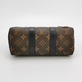 Louis Vuitton(LV) Keepall Bandouliere Bag Monogram Canvas with LV Friends Patch XS — thumbnail 6