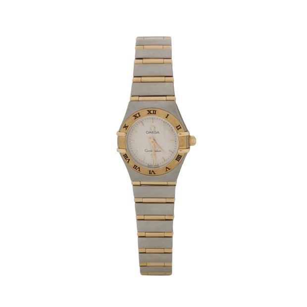 Omega Constellation Quartz Watch Stainless Steel and Yellow Gold 22 — pre-owned, Vierlot
