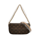 Louis Vuitton(LV) Ivy Wallet on Chain Monogram Canvas — thumbnail 1