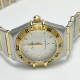Omega Constellation Quartz Watch Stainless Steel and Yellow Gold 22 — thumbnail 6