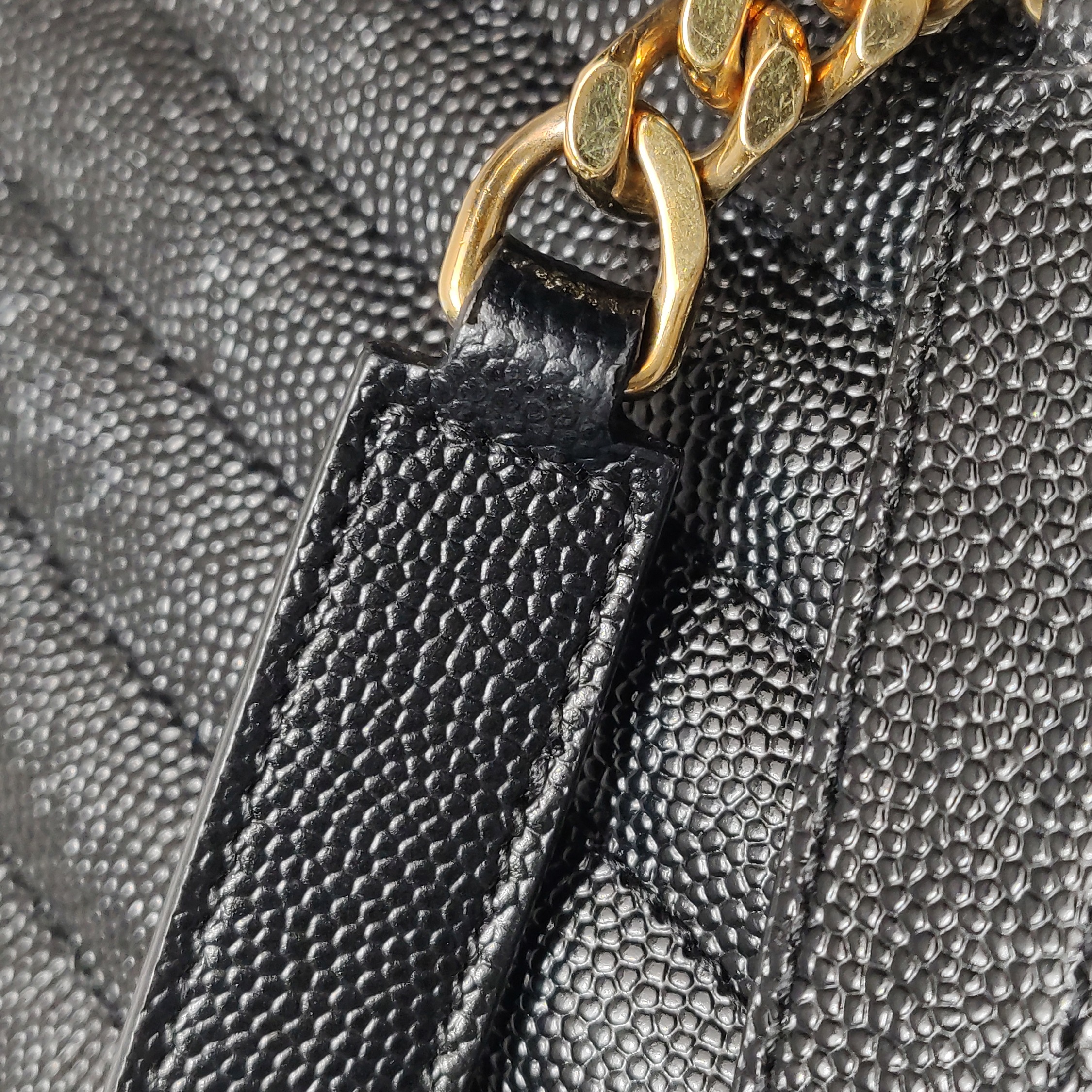 Saint Laurent(YSL) Classic Monogram Envelope Satchel Matelasse Chevron Leather Large