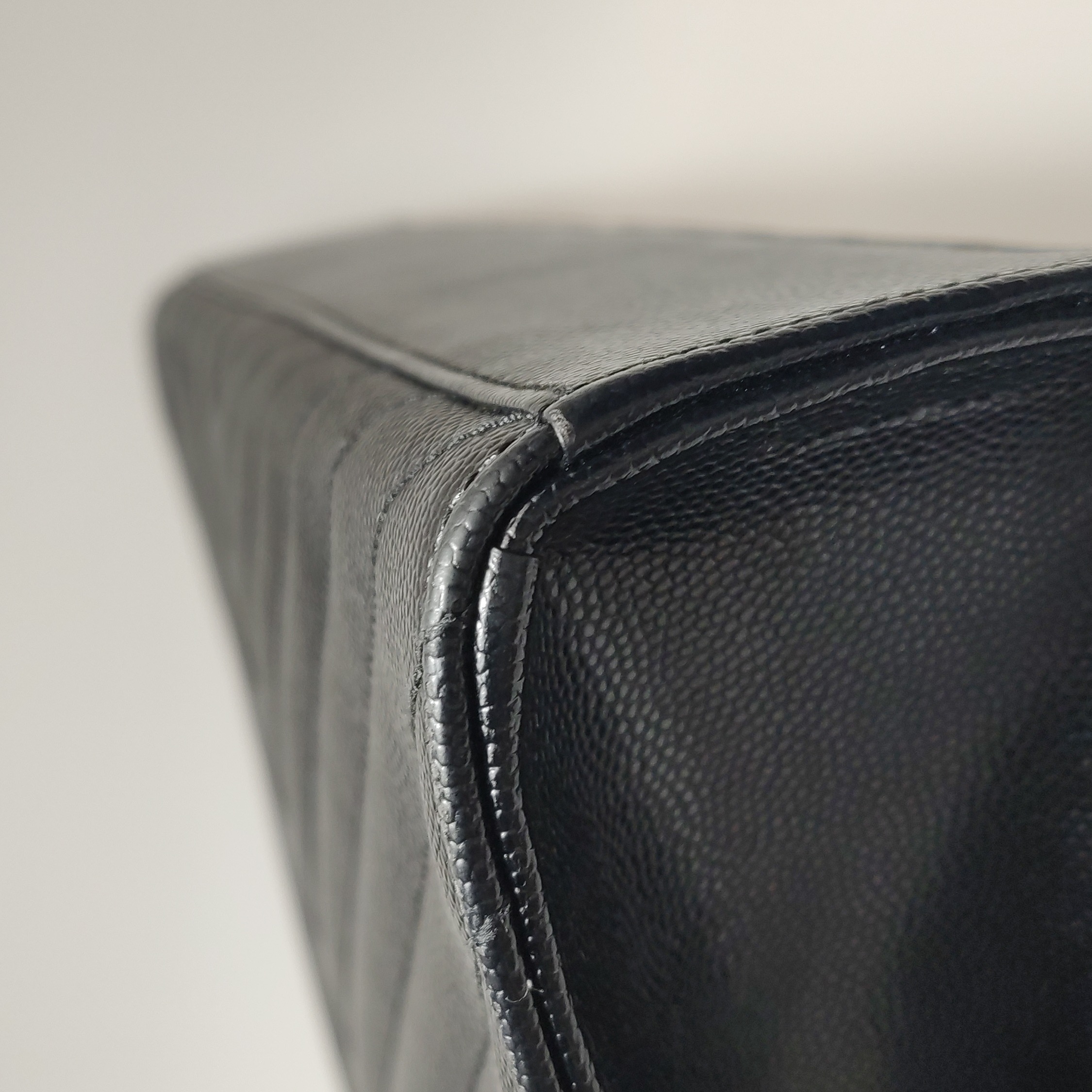 Saint Laurent(YSL) Classic Monogram Envelope Satchel Matelasse Chevron Leather Large