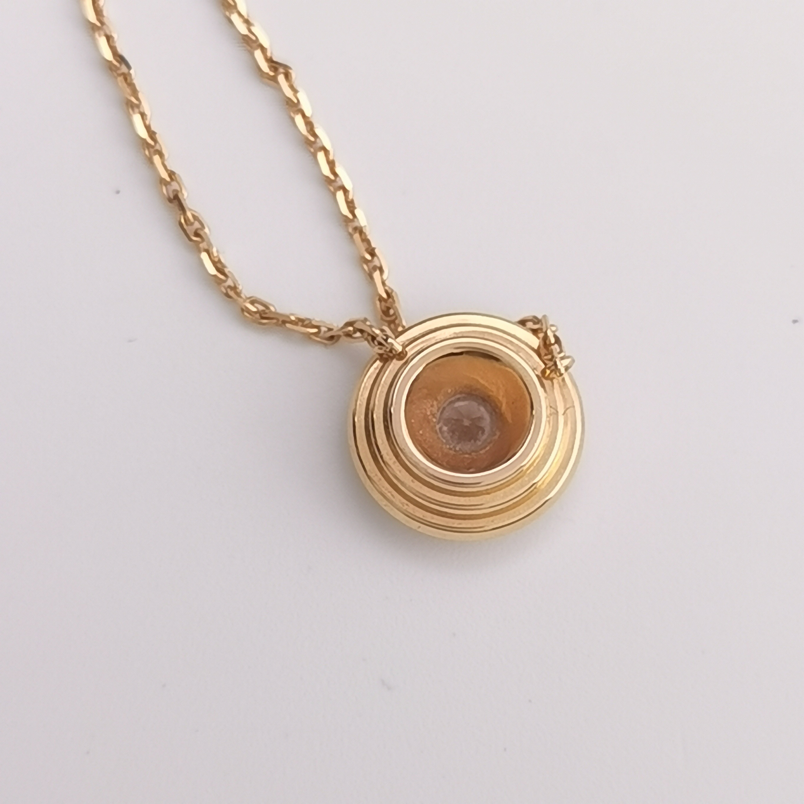 Cartier Cartier D'Amour Pendant Necklace 18K Rose Gold with Pave Diamonds — photo 5 of 6