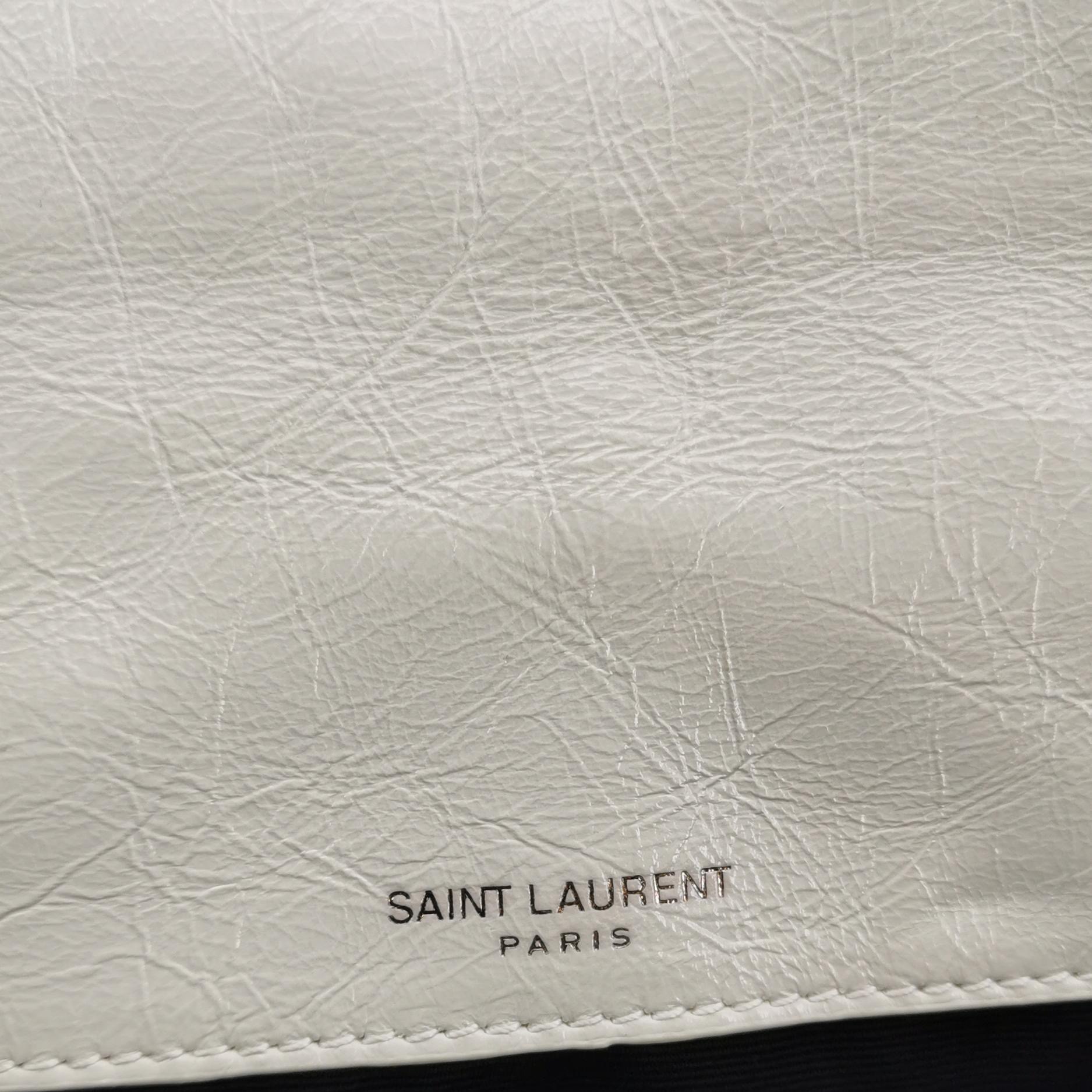 Saint Laurent(YSL) Niki Chain Flap Bag Matelasse Chevron Leather Small — photo 11 of 13