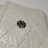 Saint Laurent(YSL) Niki Chain Flap Bag Matelasse Chevron Leather Small — thumbnail 10