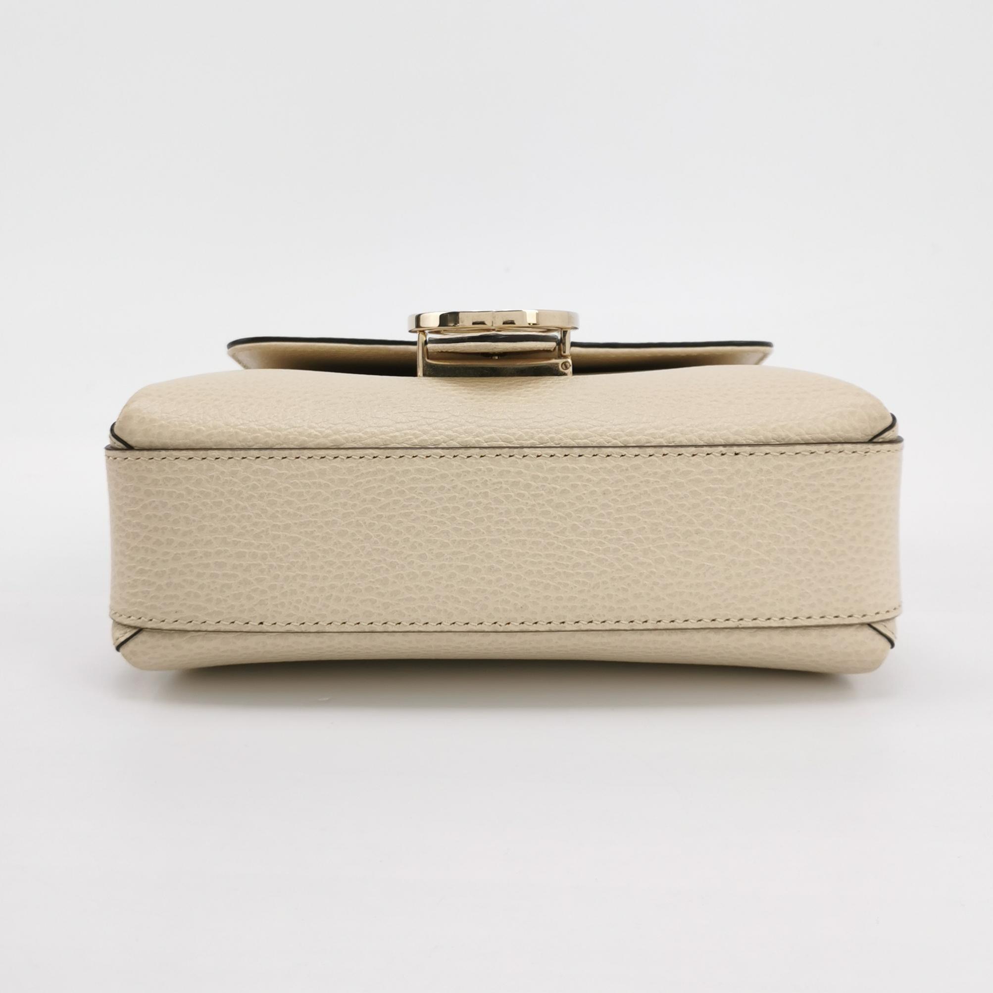 Gucci Interlocking Shoulder Bag Leather — photo 6 of 12