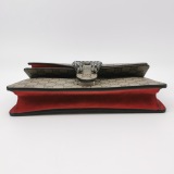 Gucci Dionysus Bag GG Coated Canvas with Crystal Embellished Metal Small — thumbnail 6