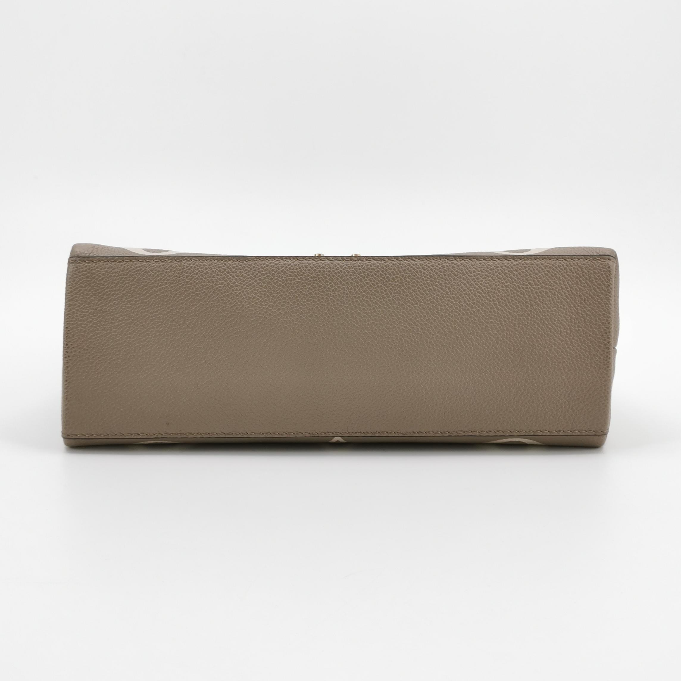 Louis Vuitton(LV) Madeleine Handbag Bicolor Monogram Empreinte Giant MM — photo 6 of 23