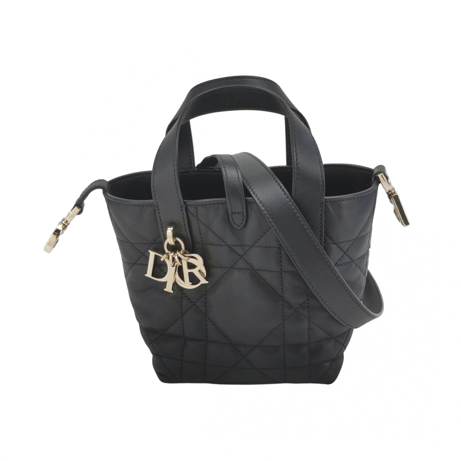 Christian Dior Toujours Vertical Tote Bag Macrocannage Quilt Calfskin — photo 1 of 15