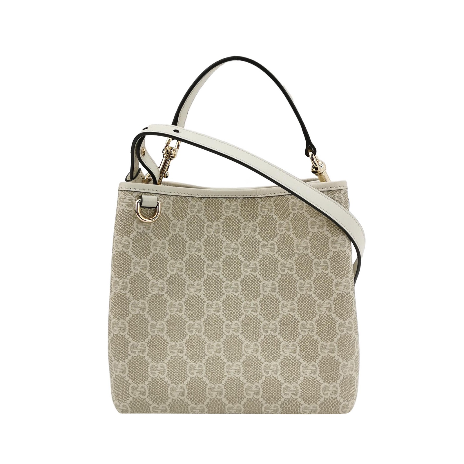Gucci GG Emblem Bucket Bag GG Coated Canvas Small — photo 1 of 15